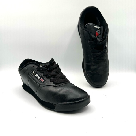 REEBOK ORTHOLITE BLACK SNEEKERS WOMAN SIZE  7 - Picture 8 of 14